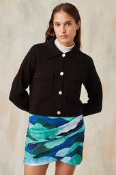 Wool cardigan Idéaliste