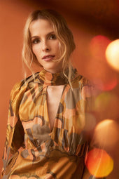 Scarlett Golden Pop Corn Dress
