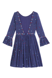 Iris silk dress