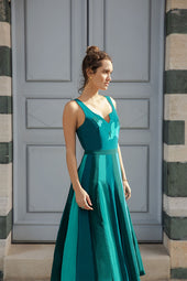 Eucalyptus silk dress