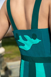 Eucalyptus silk dress