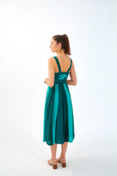 Eucalyptus silk dress