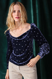 Blouse Coquette Clair Obscur