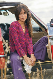 Envoutante Grigri silk Blouse