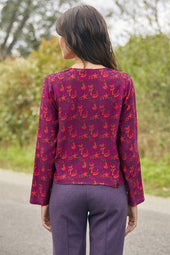 Envoutante Grigri silk Blouse