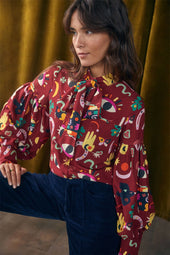 Blouse Fabuleuse Soi x Leona Rose