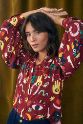 Blouse Fabuleuse Soi x Leona Rose
