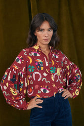 Blouse Fabuleuse Soi x Leona Rose