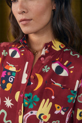 Blouse Fabuleuse Soi x Leona Rose