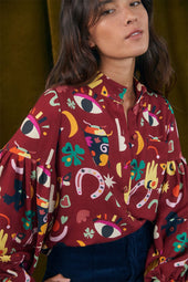 Blouse Fabuleuse Soi x Leona Rose