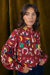 Blouse Fabuleuse Soi x Leona Rose