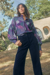 Blouse Fabuleuse Zodiac Violet