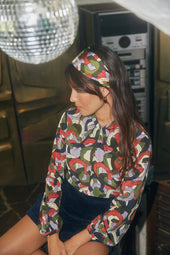 Foulard en soie Pégase