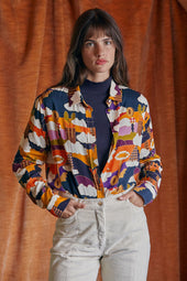 Sous-Pull en coton Bleu Marine