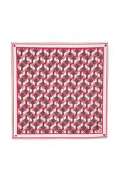 Foulard en soie Dame de Cœur