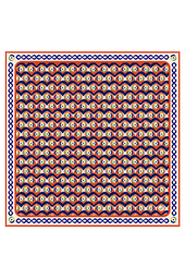 Foulard en soie Prunelle