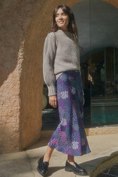 Etincelante Zodiac Violet Skirt