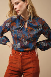 Blouse Olympe en soie Zodiac