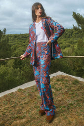 Pantalones de terciopelo Morphée Trèfle