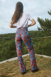 Pantalones de terciopelo Morphée Trèfle