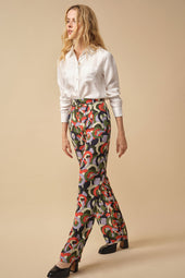 Olympe Pégase silk Pants