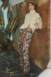 Olympe Pégase silk Pants