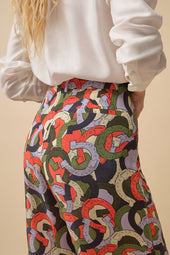 Olympe Pégase silk Pants