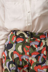 Olympe Pégase silk Pants