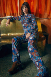 Pantalon Olympe en soie Zodiac
