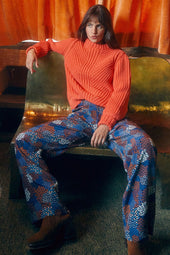 Pantalon Olympe en soie Zodiac