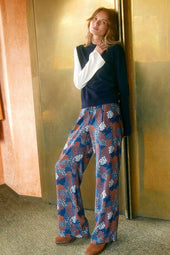 Pantalon Olympe en soie Zodiac