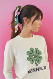 Pull Bonheur en laine