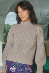 Pull Envoutant Gris Galaxie