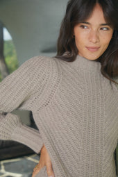 Pull Envoutant Gris Galaxie