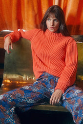 Envoutant Jersey Lana Naranja Jupiter
