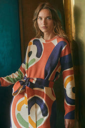 Robe Pull en laine Prunelle