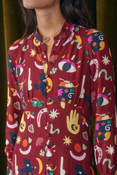 Robe Victoria Soi x Leona Rose