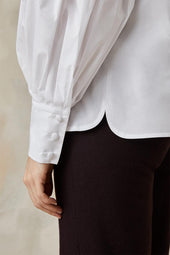 Blouse Fabuleuse en coton Blanc Innocent