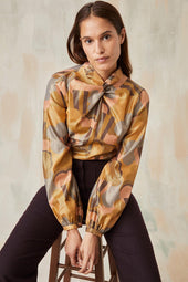Blusa Olympe Golden Pop Corn