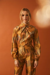 Blusa Olympe Golden Pop Corn