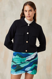 Wool cardigan Idéaliste