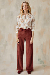 Jeux de Jambes Doré silk Shirt