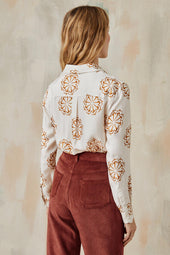 Jeux de Jambes Doré silk Shirt