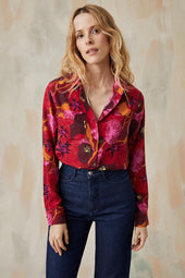 Blusa de seda Pomodoro