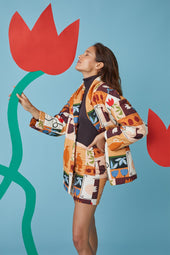 Chaqueta Plume Soi x Laetitia Rouget