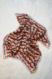 Silk scarf Prunelle