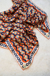 Foulard en soie Prunelle