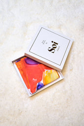 Foulard en soie Délices