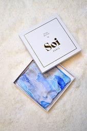 Foulard en soie Givre