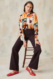 Enchanting Pants Aubergine